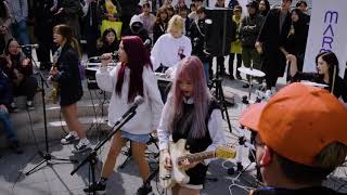 마르멜로(MARMELLO) - Can't Stop@홍대 풀밴드 버스킹 20180317