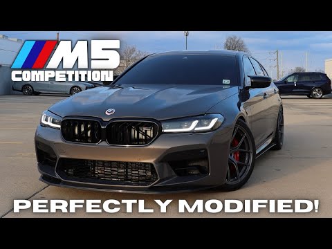 Walk Around and Overview: Modified F90 BMW M5 Competition (LOUD AWE Exhaust, 750+hp)!