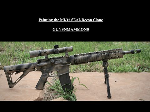 Painting the MK12 Seal Recon Clone