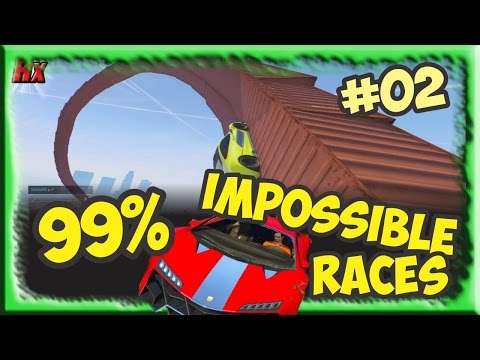 99% IMPOSSIBLE RACES #2 "The Weirdest Spiral! 👍Gta 5 Grand Theft Auto V Online Alphyx