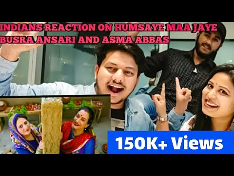 Indian Reaction on Humsaye Maa Jaye by Bushra Ansari and  Asma Abbas - official video