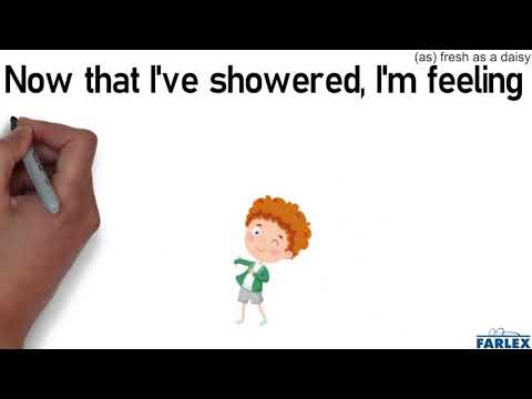 (as) fresh as a daisy