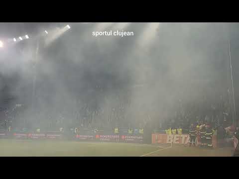 Peluza Șepcile Roșii - Primul pas pe stadion (CFR - U Cluj 4-0)