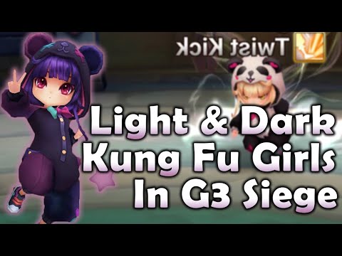 Kinki Debut & Fighting Some Kung Fu Girls In Siege! (Summoners War)