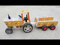How To Make Matchbox Tractor At Home Diy Mini Tractor Mini Tractor Science Project