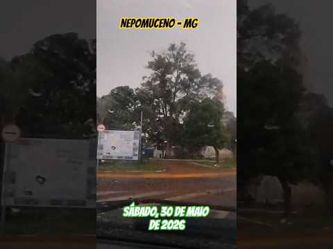 CHUVA Iniciando em Nepomuceno no Sul de Minas Gerais - Sábado, 30/05/2026