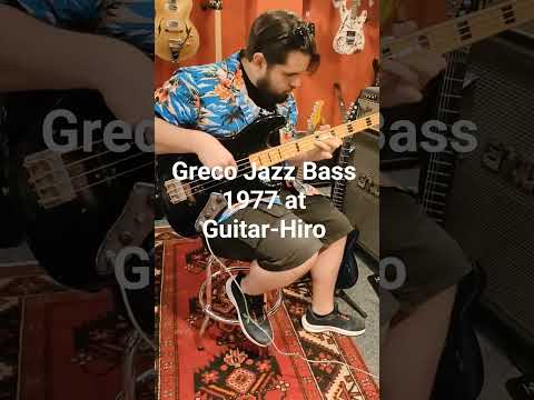 Greco Jazz Bass JB Block Inlays Made in Japan image 17
