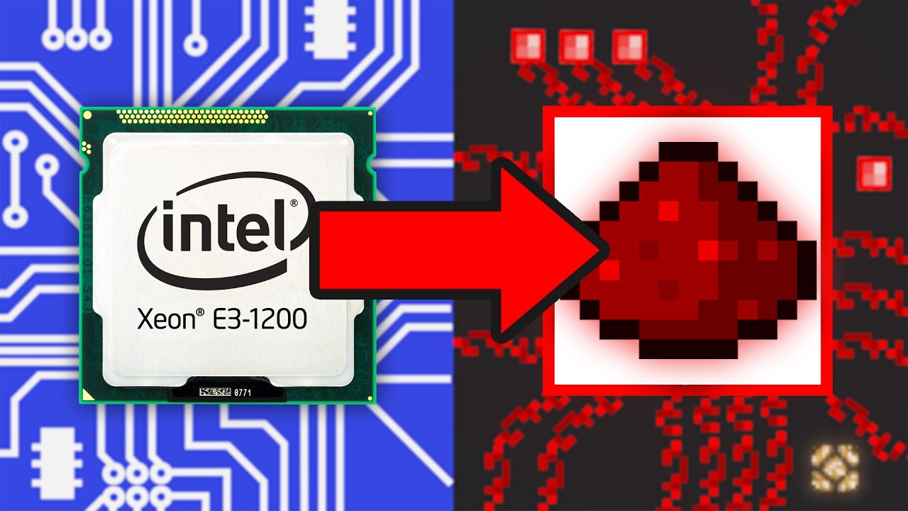 screw it, let's build a computer in Minecraft