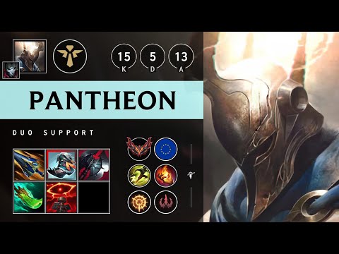Pantheon Support vs Pyke - EUW Grandmaster Patch 25.11