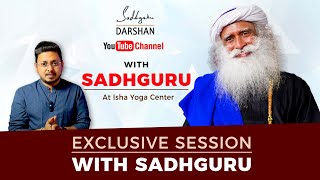 Exclusive Session with Sadhguru | YouTube | Instagram | Facebook | Isha Yoga Center | Sadhguru