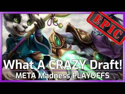 EPIC! What a CRAZY Draft! - META Madness Playoffs - Heroes of the Storm