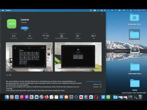 Loxone App [MAC] Basic Overview - Mac App Store