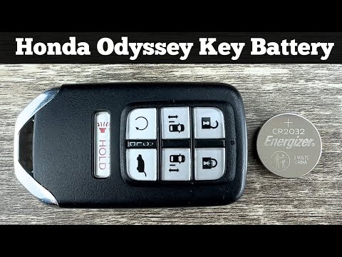 2021 - 2024 HONDA ODYSSEY Remote Key Fob Battery Replacement - How To DIY Change Replace Batteries