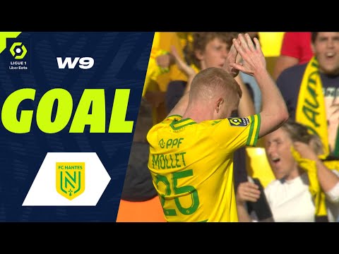 Goal Florent MOLLET (44' - FCN) FC NANTES - MONTPELLIER HÉRAULT SC (2-0) 23/24