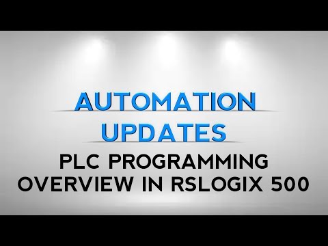 PLC Programming Tutorial | Allen Bradley Training in RSLogix 5000 Ladder Logic Basics for Beginners