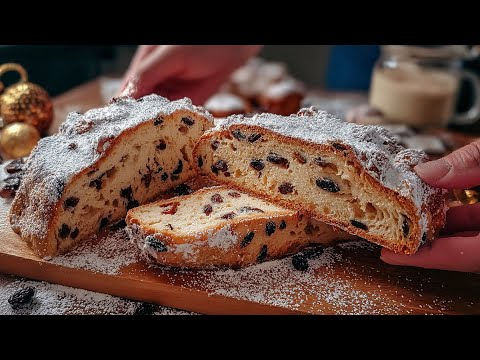 Rezepte für Weihnachtsstollen 2025! Wähle ganz nach deinem Geschmack! Die geheime Zutat im Teig!