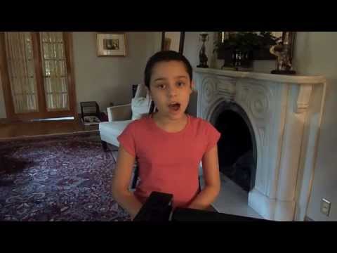 9 year old Prodigy, Ava Maha sings Amazing Grace Acapella!!