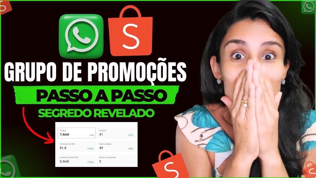 Você Precisa Saber: Como Transformar Grupos de WhatsApp em Máquinas de Vendas Afiliado Shopee