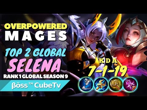 Selena and Lunox - Most OP Mages in Meta Right Now [Top 2 Global Selena] βöss™CubeTv MOBILE LEGENDS