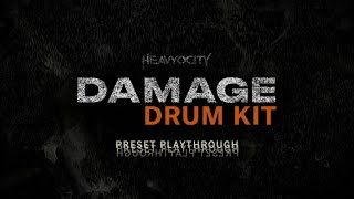 Video thumbnail for Damage Drum Kit - Preset Playthrough │ Heavyocity by Heavyocity Media