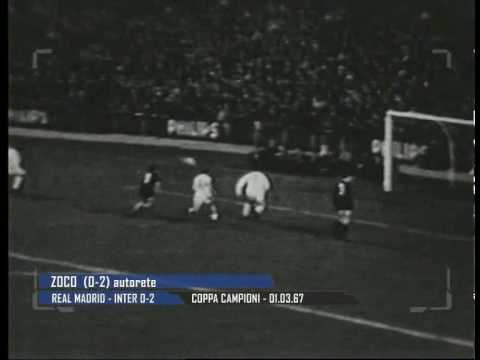 Gols Real Madrid x Internazionale 1966/67