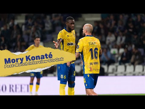 Post Match Interview STVV - KRC Genk | Mory Konaté | STVV