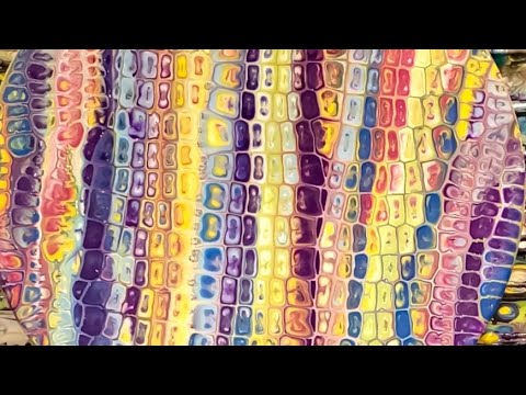 (32) Quick Chameleon Scales Pour