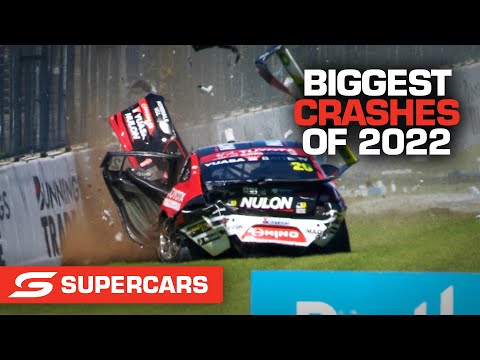 Biggest Crashes of the Year | Supercars 2022