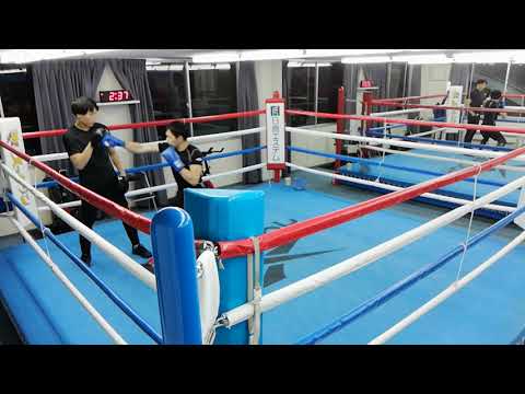 34ボクデ14日目.4(ミット打ちジャブ(自分用)