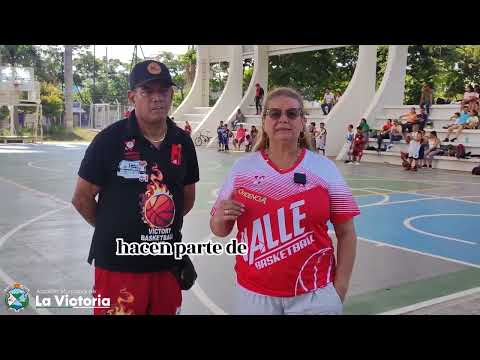 Visita de María Verónica Jaramillo presidente de la liga vallecaucana de baloncesto