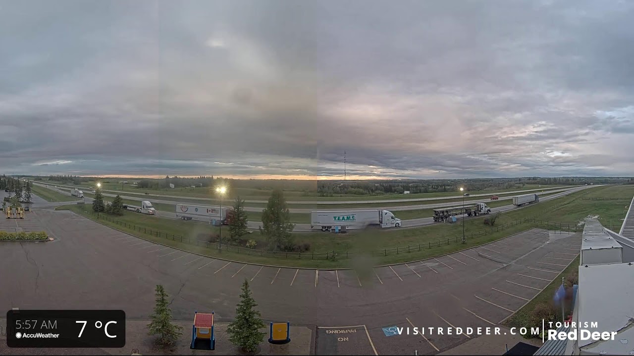 Live webcam view of Tourism Red Deer City LiveCam