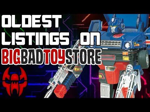 The Oldest Transformers Items on BigBadToyStore