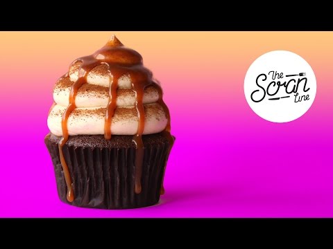 CARAMEL ESPRESSO CUPCAKES - The Scran Line