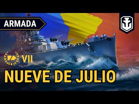 Armada: Pan-American cruiser Nueve de Julio | World of Warships