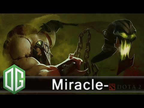 OG. Miracle- Pudge Gameplay - Unranked Match - OG Dota 2