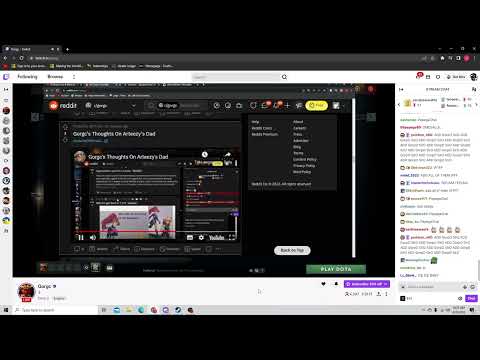 Gorgc Agrees That He Loves Arteezy's Dad