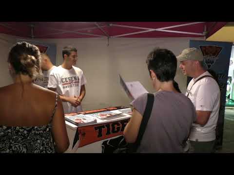 BASKET: I Tigers si presentano alla città di Cesena, successo per la serata in piazza | VIDEO