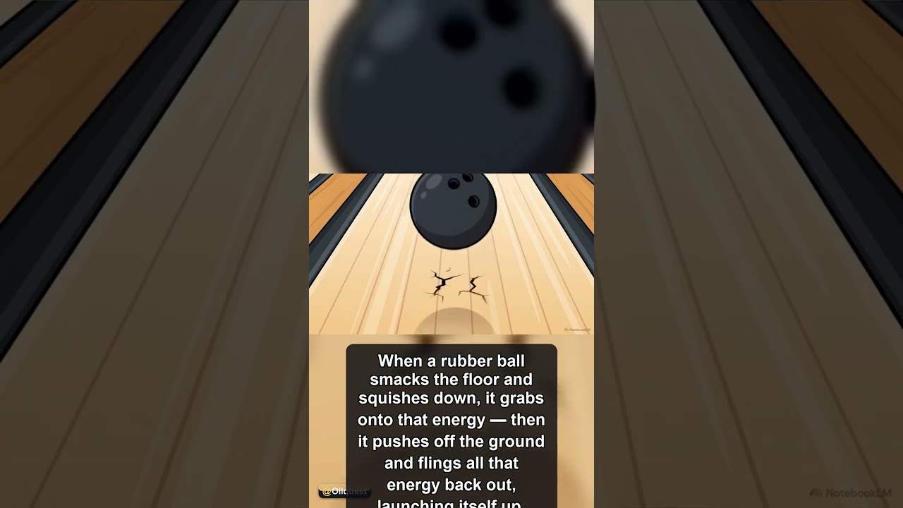 Why Do Bouncy Balls Bounce? (Part 2) 🚀 #Shorts