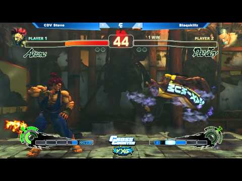 Cross Counter LIVE: SSF4:AE ft. BlaQSkillz vs. CDV Steve
