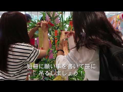 拓殖大学　Omotenashi T-girls　七夕イベント