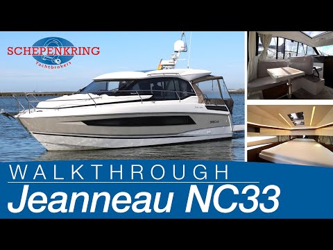 Jeanneau NC 33 for sale | Yacht Walkthrough | @ Schepenkring Lelystad | 4K
