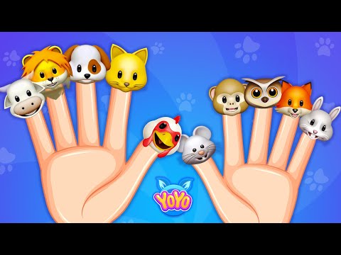 Kedi Parmak Miyav | Kedi Parmak Nerdesin? | Hayvanlar - Parmak Ailesi | Eğlenceli Çocuk Şarkıları