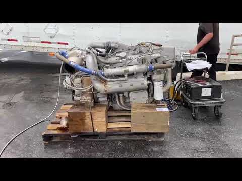 Detroit Diesel 6V92, Marine Diesel Engine, 550 HP