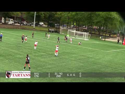 Carnegie Mellon Women's Soccer Game Winner vs. NYU 10-12-19