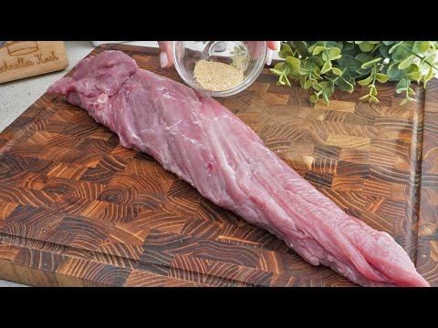 So wird Schweinefilet in einem Fünf-Sterne-Restaurant zubereitet! Wie man Schweinefilet kocht