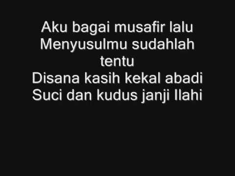 MUSAFIR RINDU lirik
