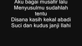 MUSAFIR RINDU lirik MUSAFIR RINDU lirik