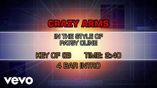 Patsy Cline - Crazy Arms (Karaoke)