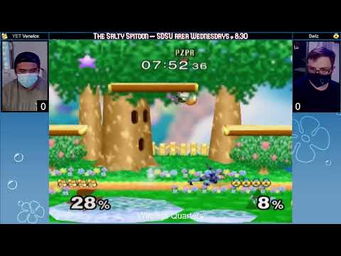 Salty Spitoon Melee #17 Winners Quarters - Venelox (fox) vs Swiz (sheik)