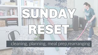 Sunday Reset | Weekly Prep